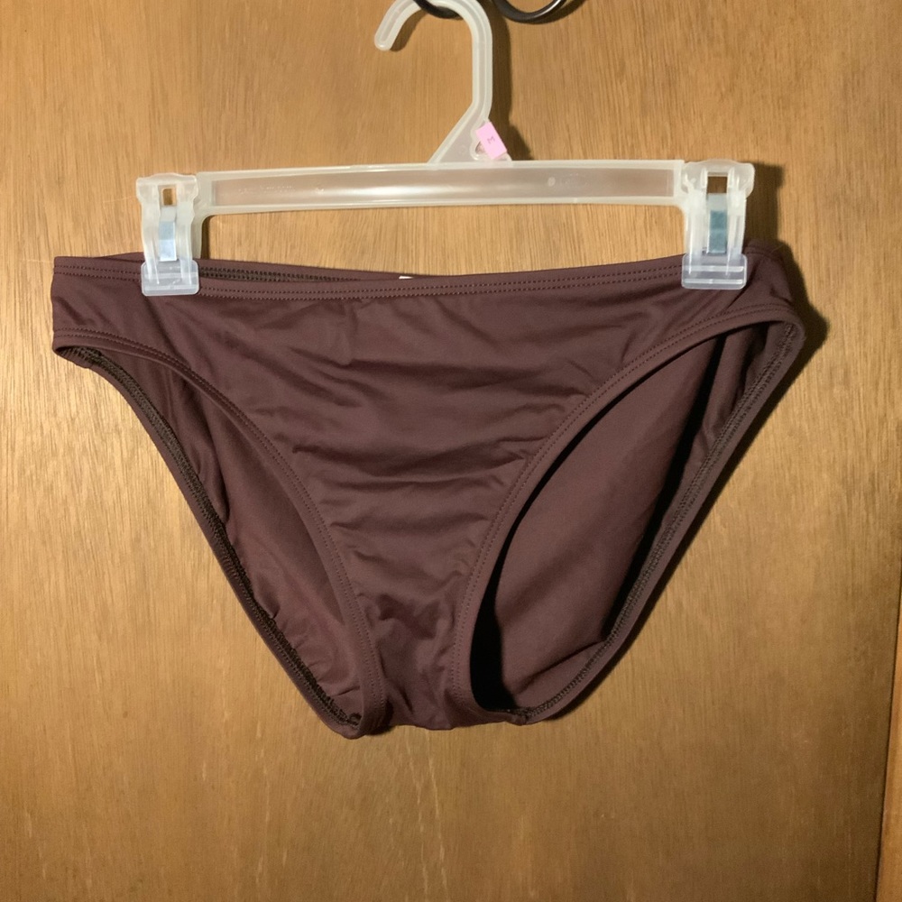 👙Bamboo brown swim bottoms🌴 S/M